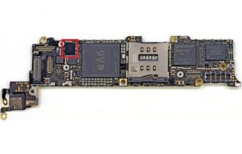 iPhone 5 Touch IC csere (Digitizer-érintőkijelző vezérlő IC)