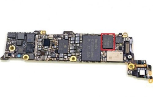 iPhone 5 Audio IC csere