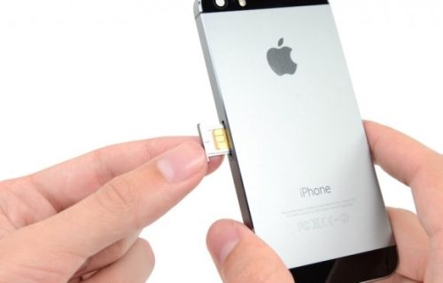 iPhone 5S SIM-tálca pótlása