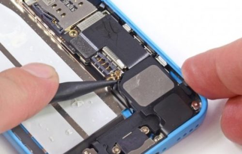 iPhone 5C Belső, sérült antenna pótlása