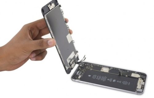 iPhone 6S Plus Előlap / kijelző újrakeretezése, fixálása