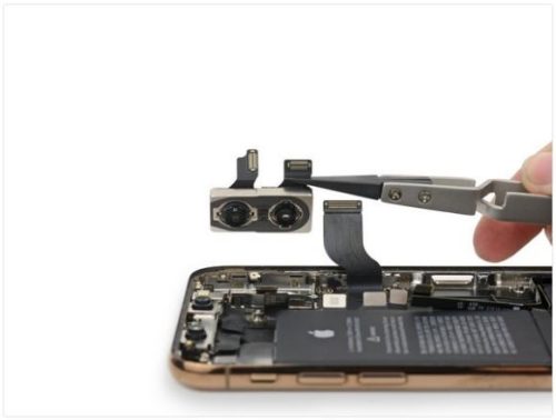 iPhone XS Max hátlapi kamera modul csere